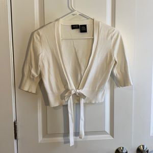Nicole Miller Short Sleeve Cardigan Size XS